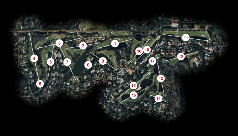 Avila Golf & Country Club course overview