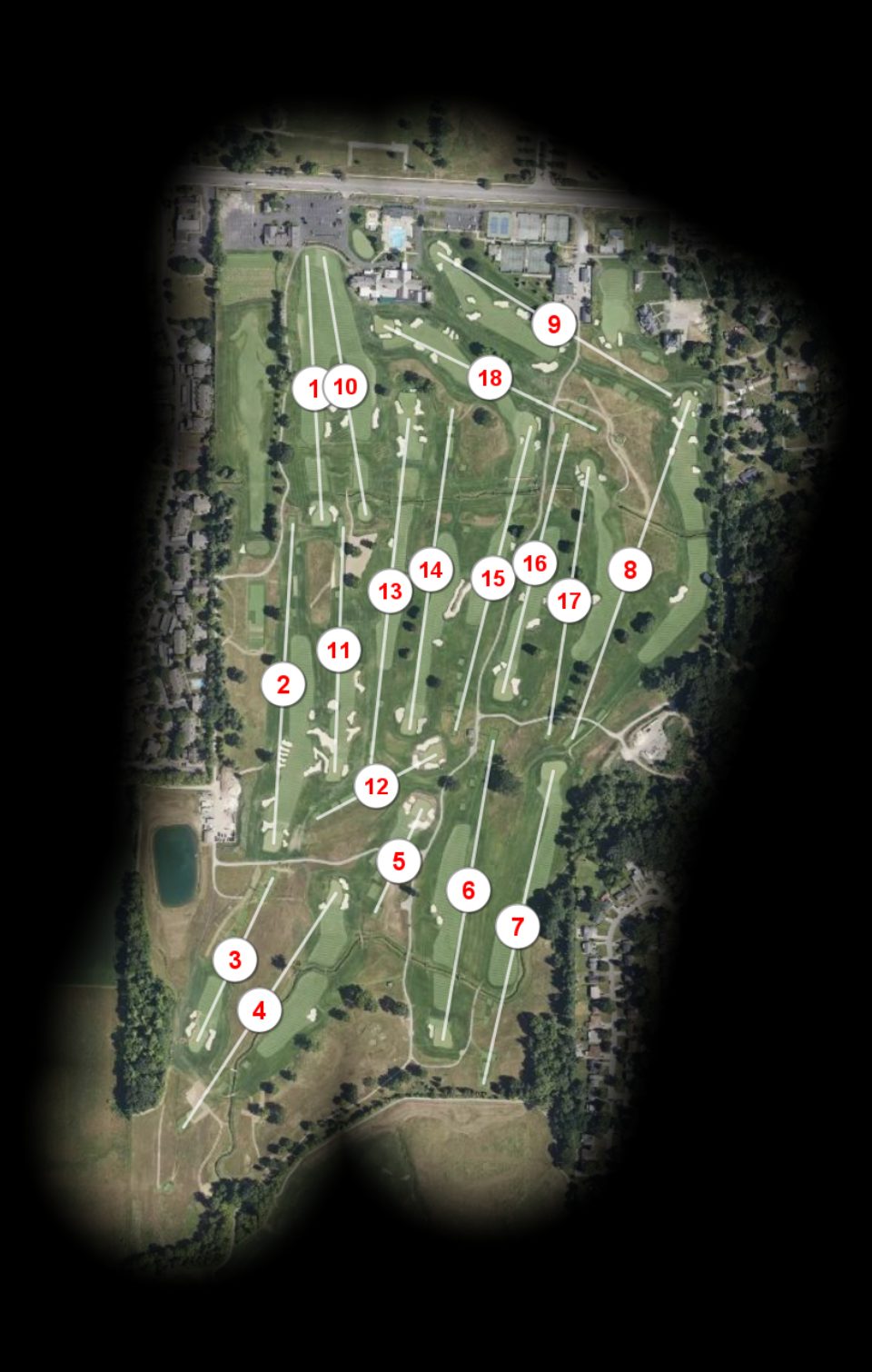 Inverness Club course overview