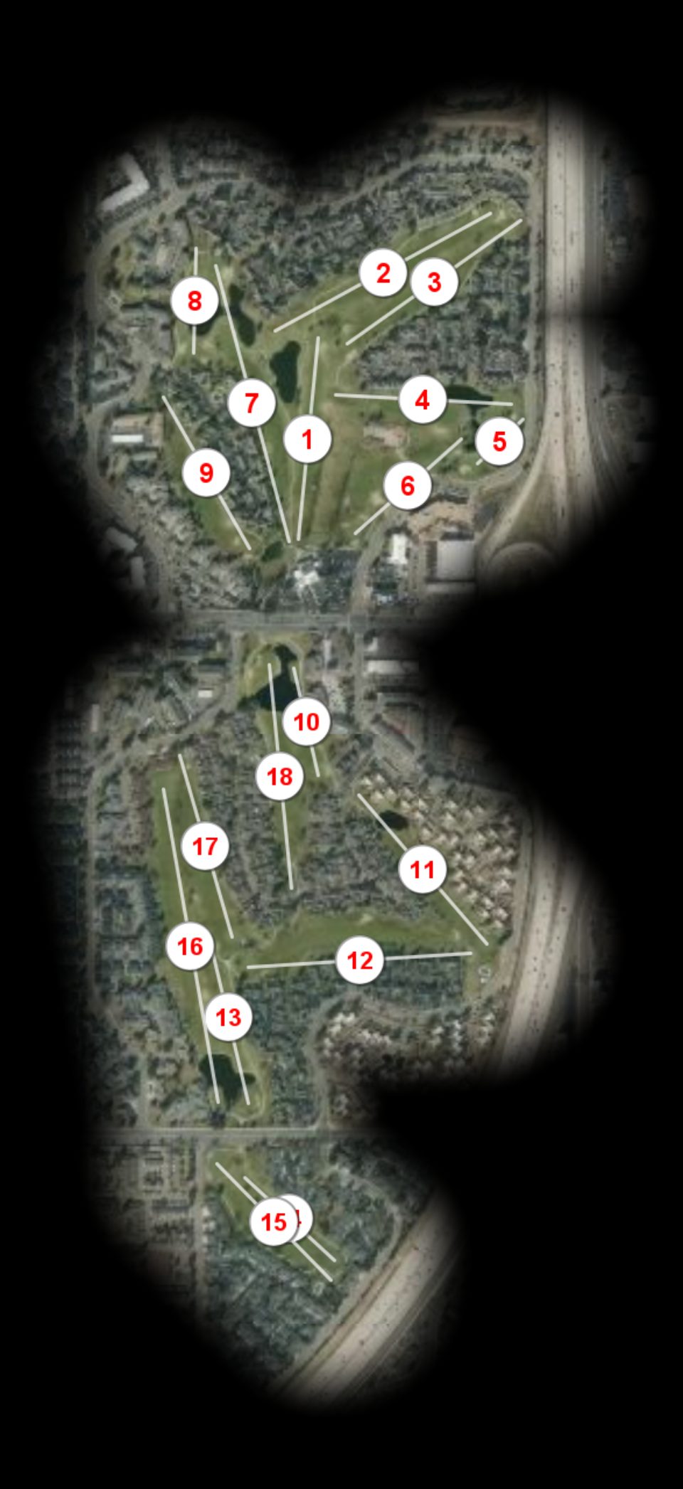 Heather Ridge Country Club course overview