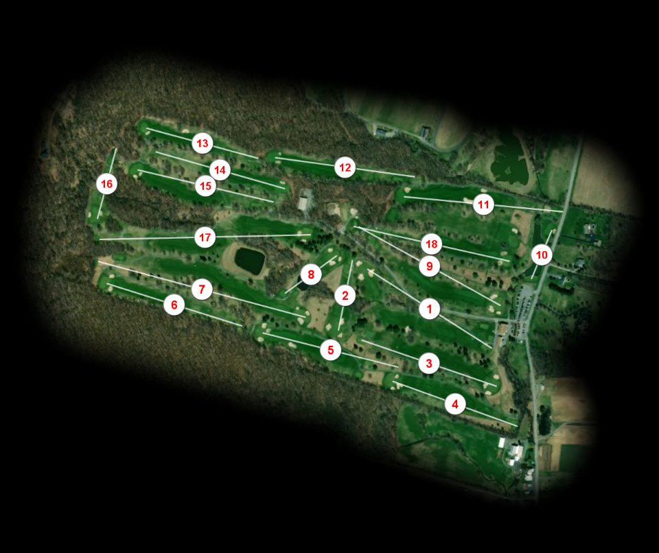 Sinking Valley Country Club course overview