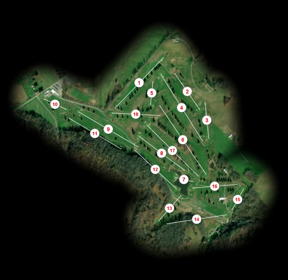Tygart Lake Public Golf Course course overview
