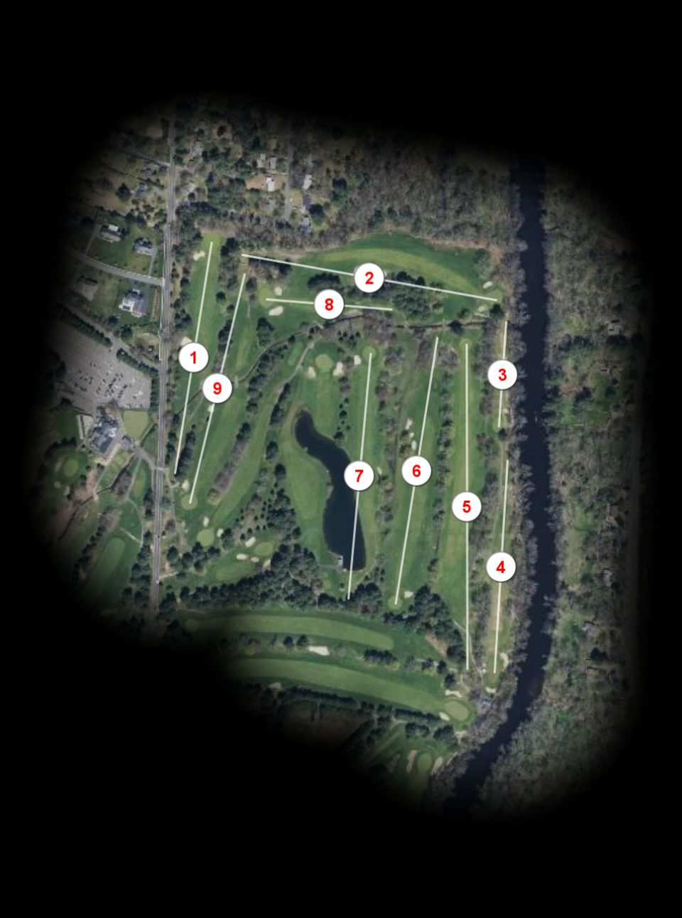 Tunxis Plantation Country Club Red course overview