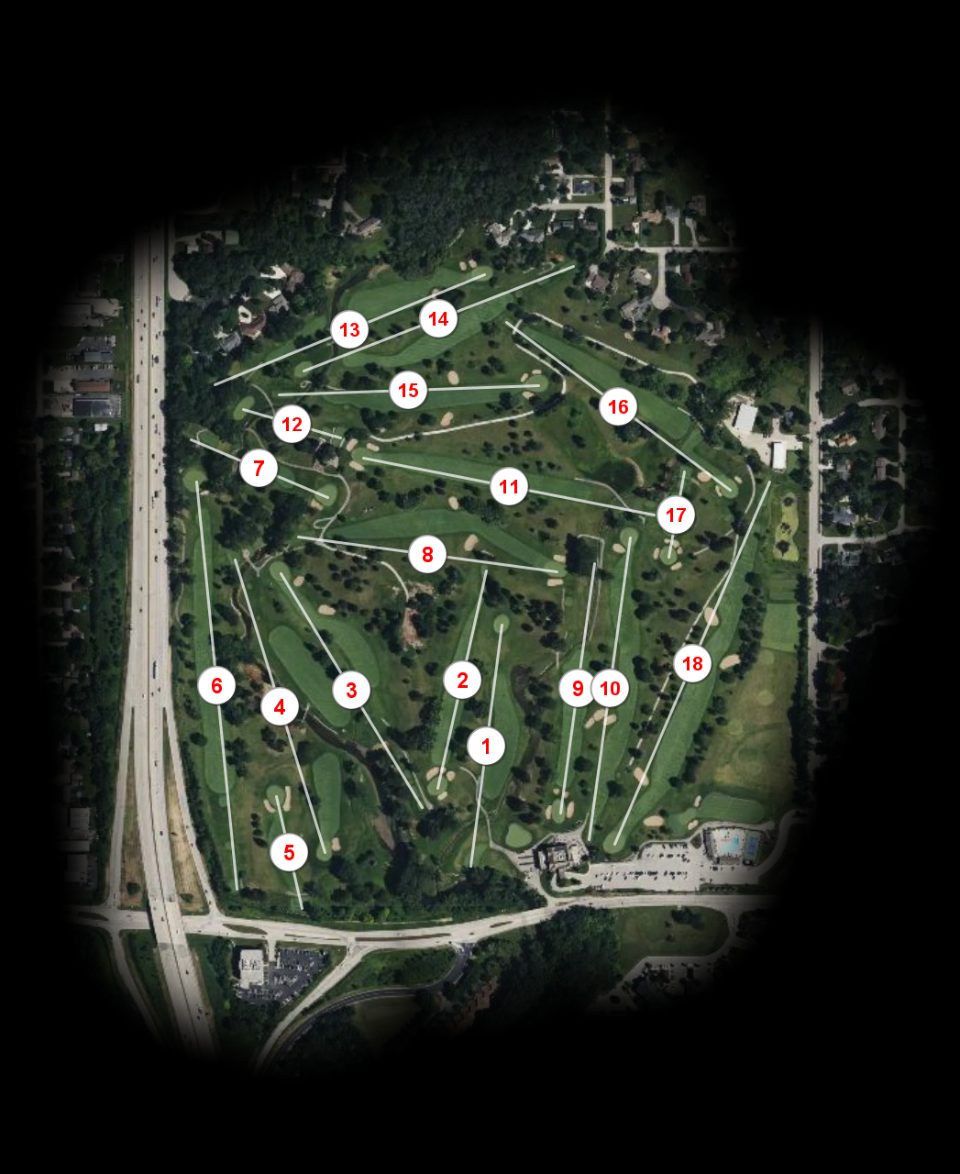 Butte des Morts Golf Club course overview