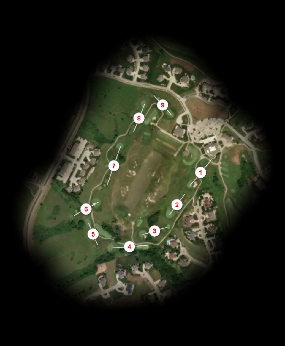 Colbert Hills Par 3 course overview