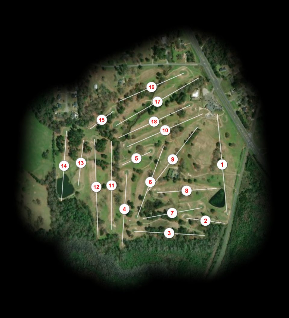 The Prattville Country Club course overview