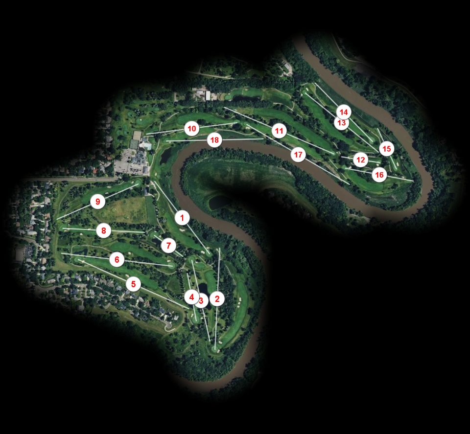Fargo Country Club Regulation course overview