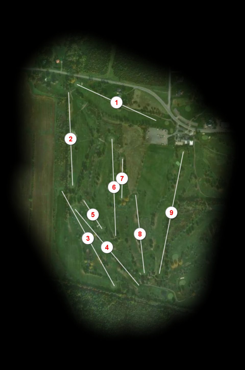 Red nine at Rothland Golf Course