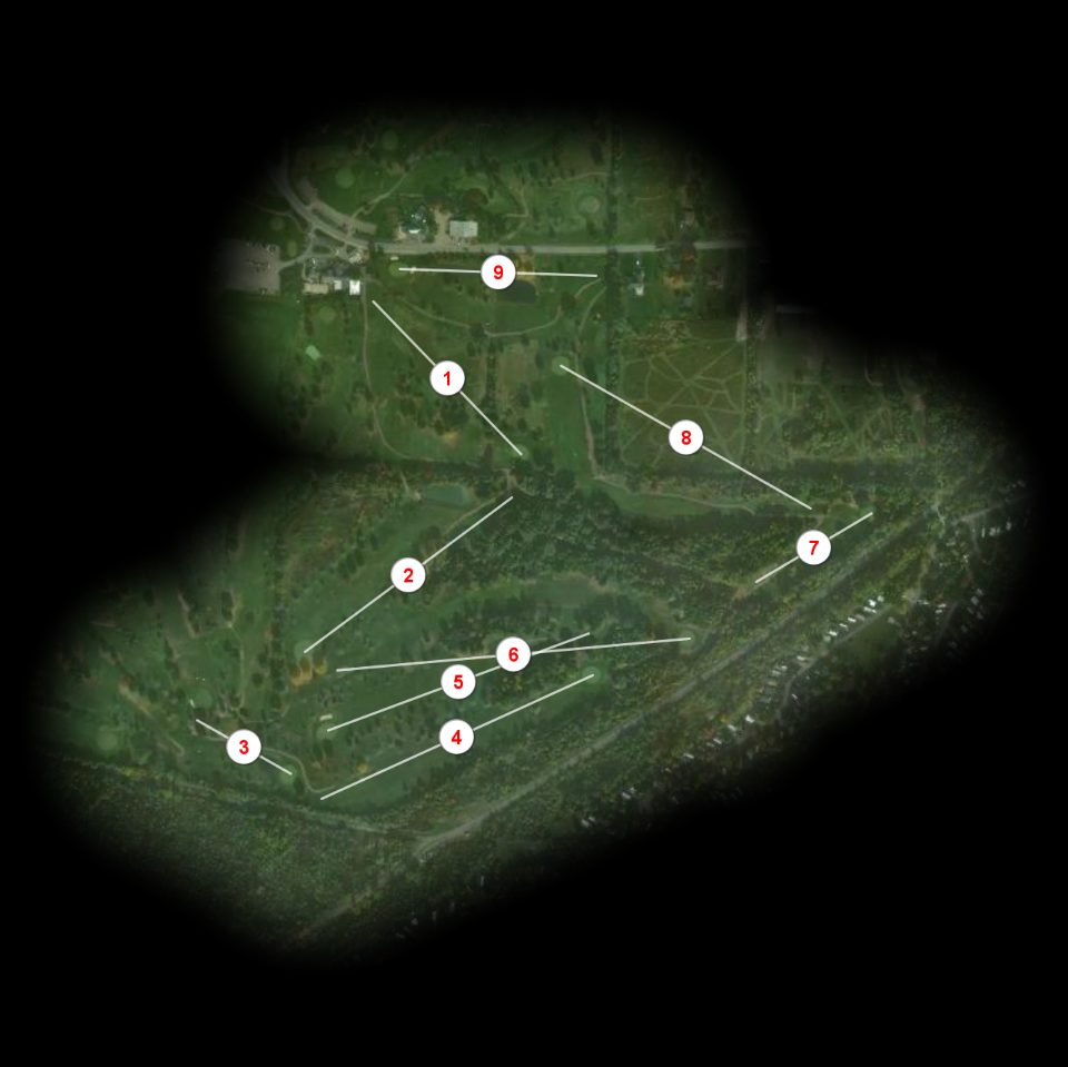 Gold nine at Rothland Golf Course