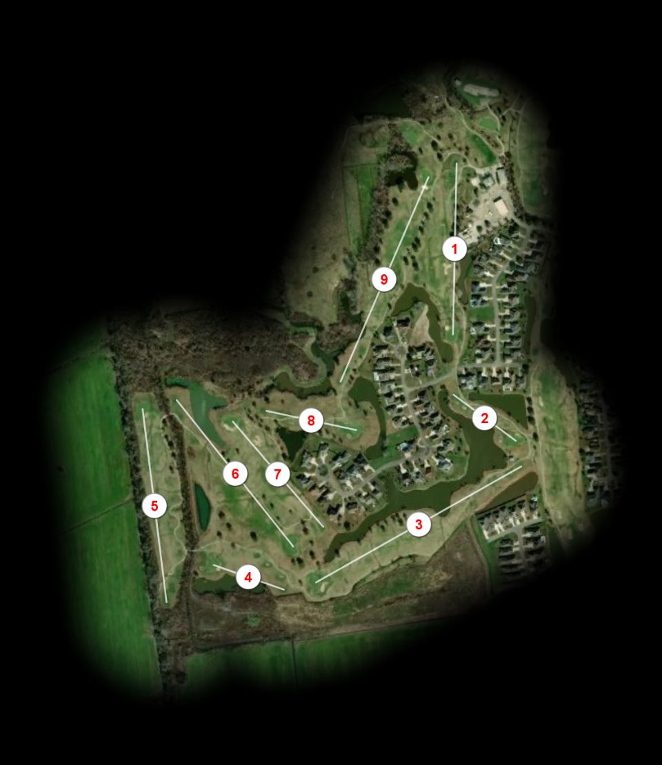 Pelican Point Golf & Country Club Lakes course overview