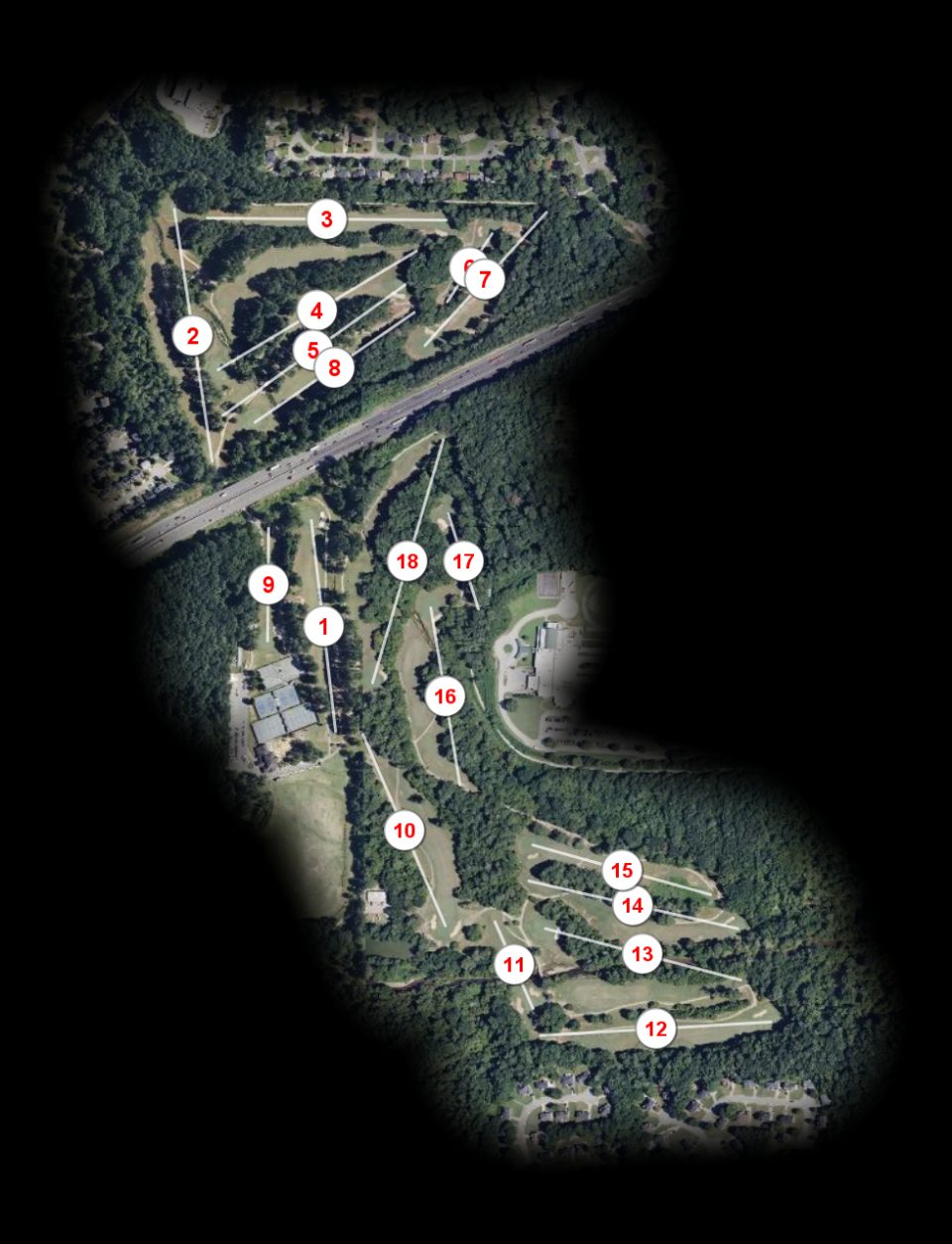 Sugar Creek Golf & Tennis course overview
