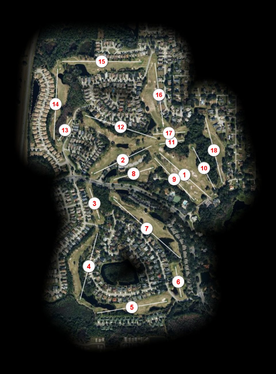The Links of Lake Bernadette The of Lake Bernadette course overview