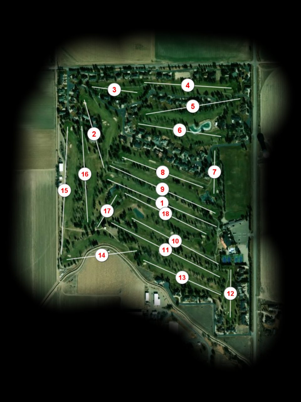Scotts Bluff Country Club course overview