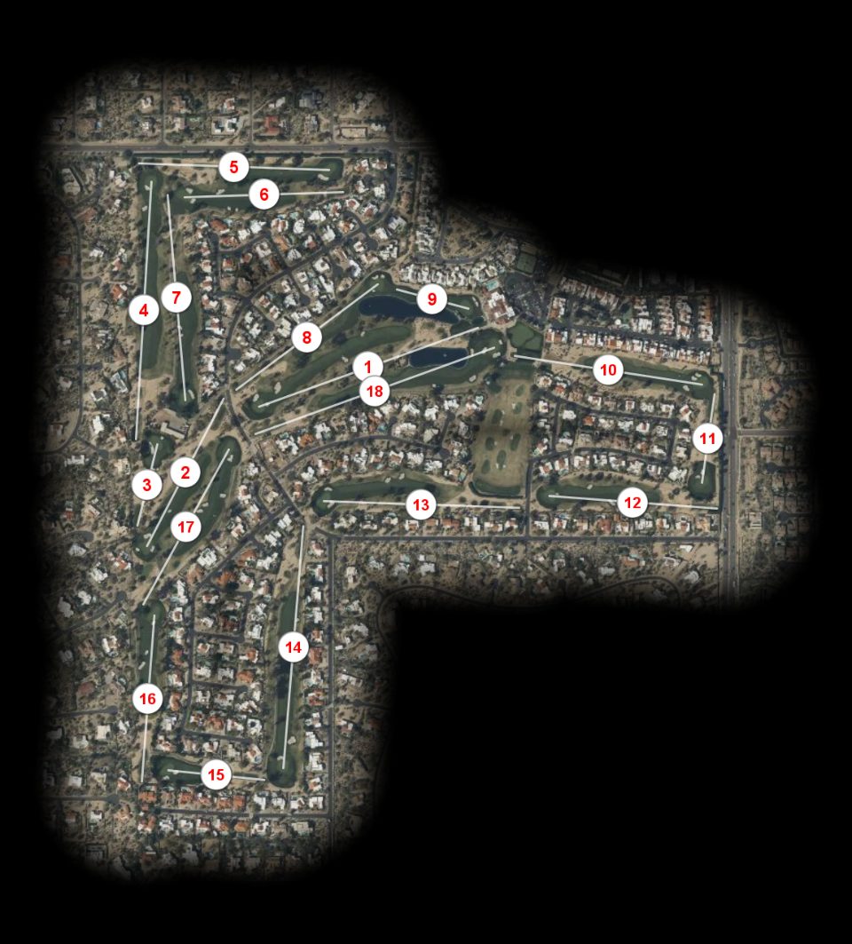 Pinnacle Peak Country Club course overview
