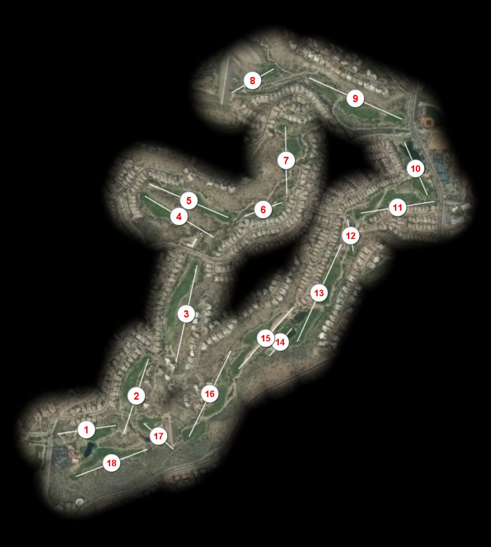 Sunridge Canyon Golf Club course overview