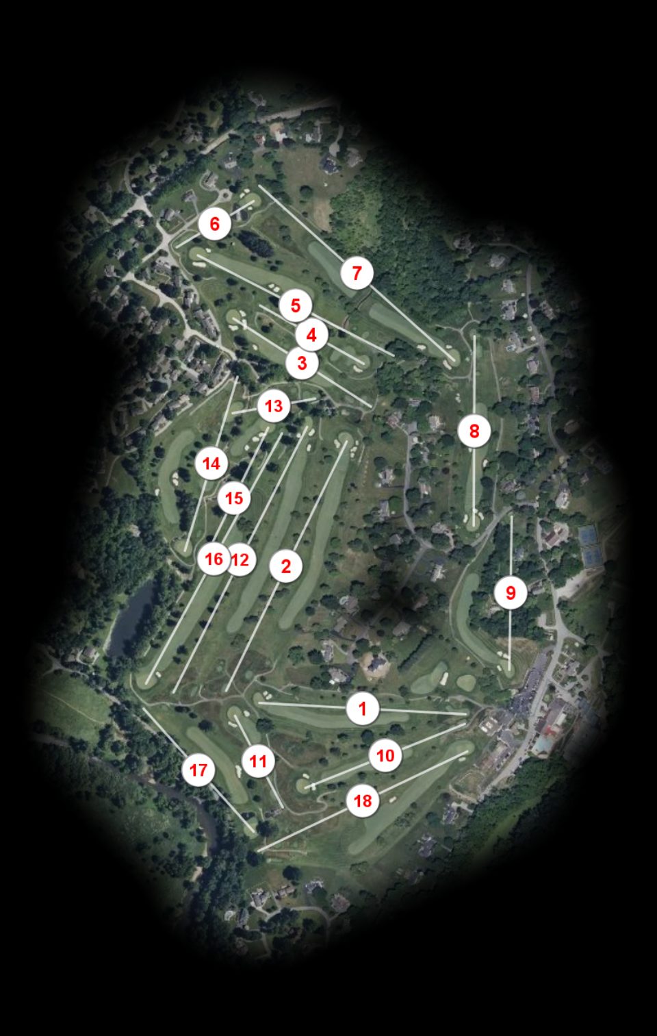 Radley Run Country Club course overview