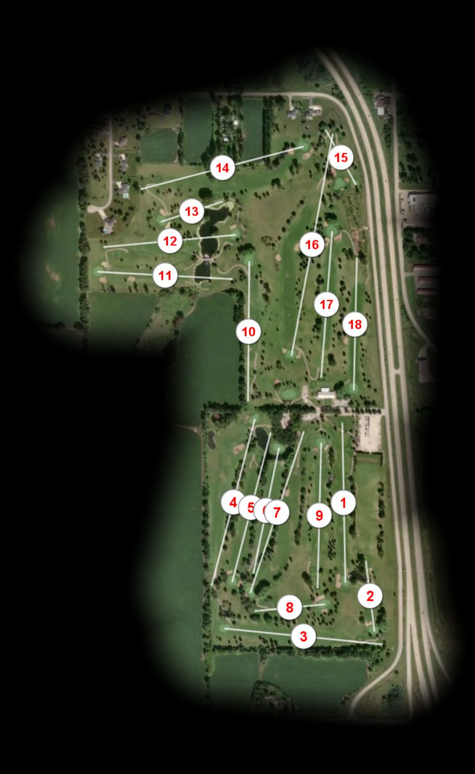 Lake Breeze Golf Club course overview