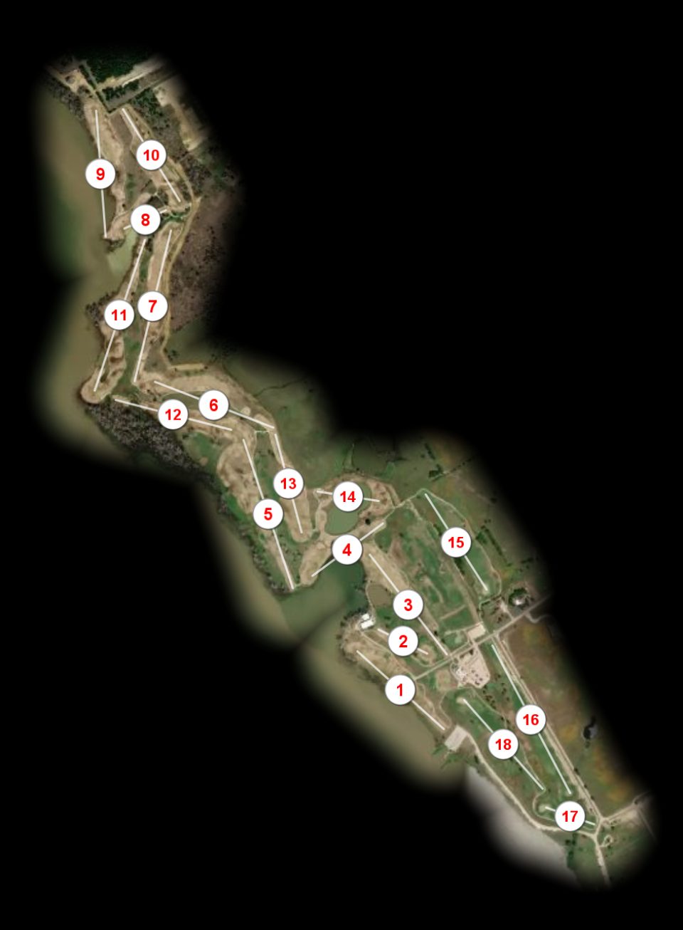 Cleburne Golf Links course overview