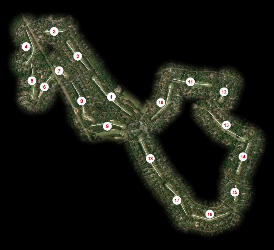 Pinewild Country Club Magnolia course overview