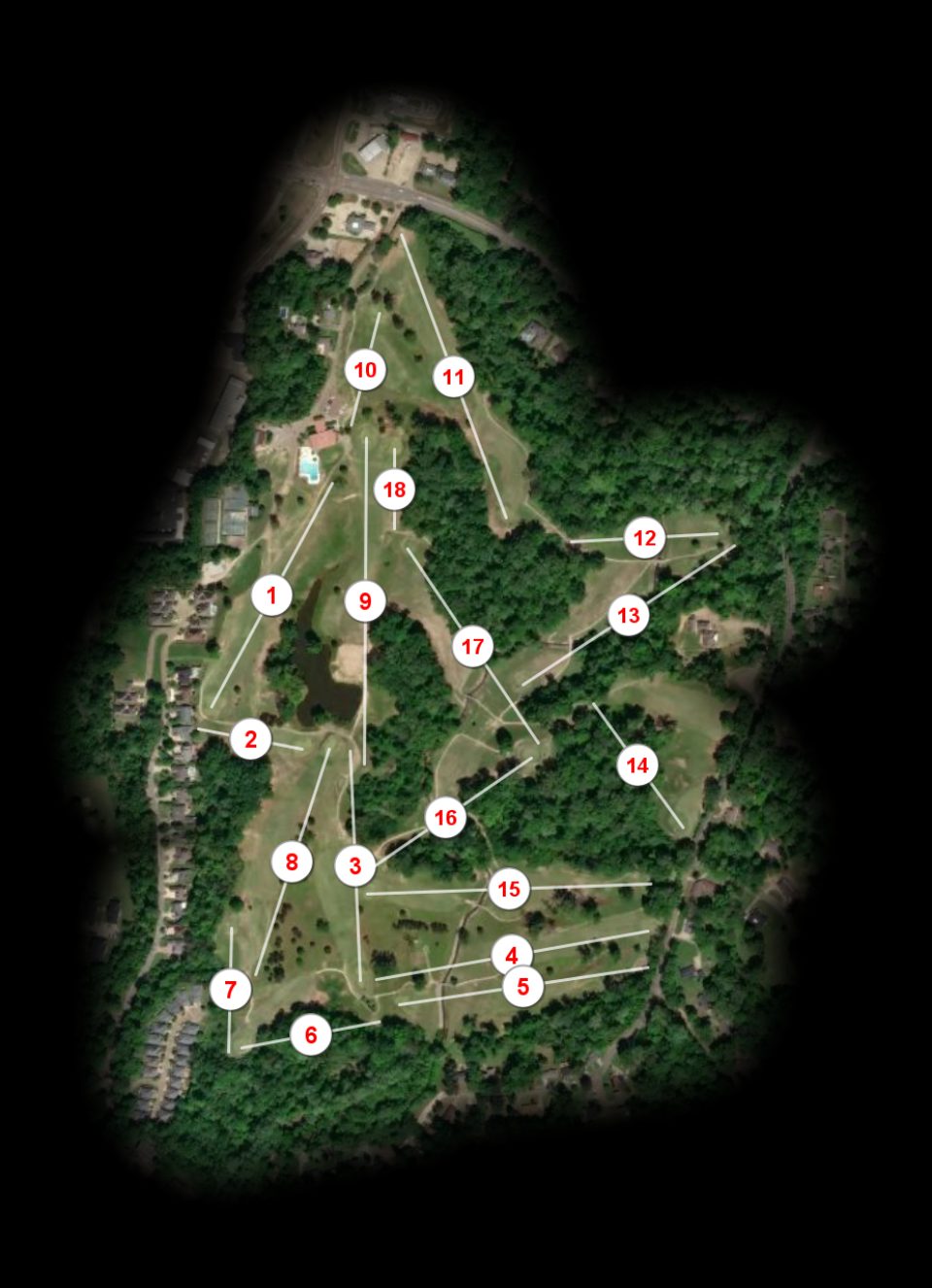Vicksburg Country Club course overview