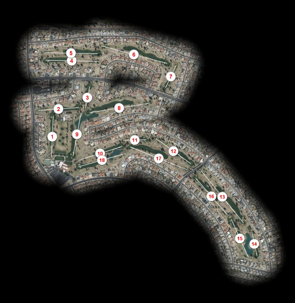 Briarwood Country Club course overview
