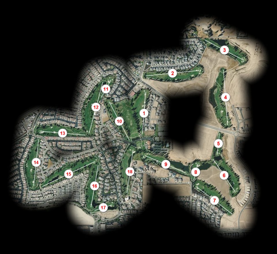 Copper River Country Club course overview