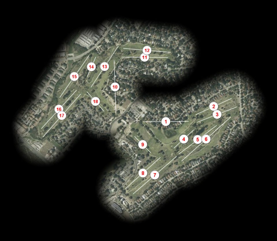 Northern Hills Country Club course overview