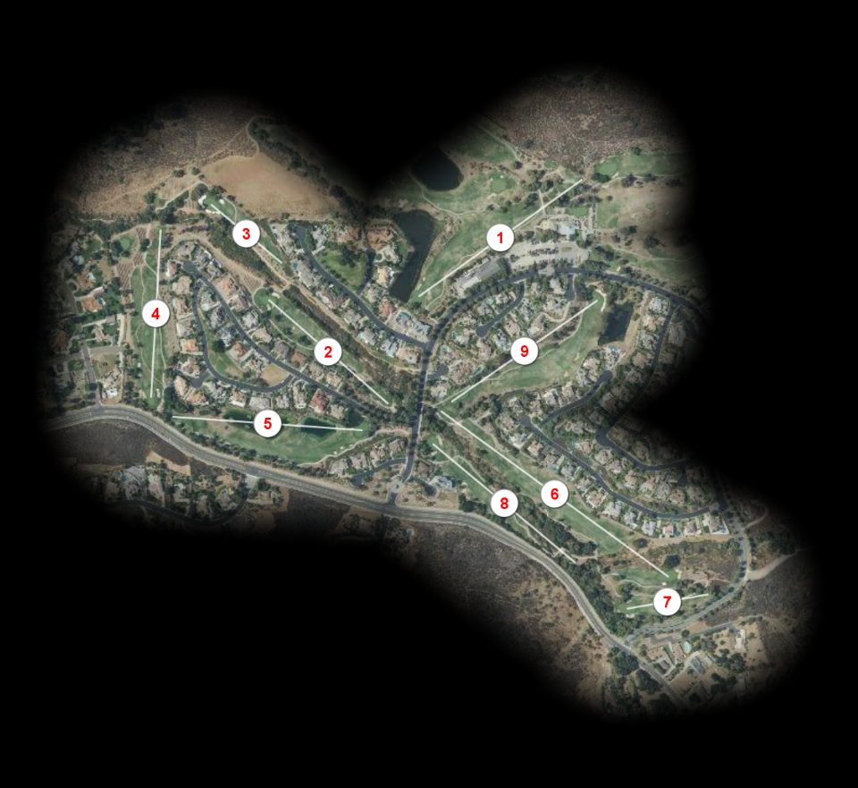 Vineyard nine at Steele Canyon Golf Club