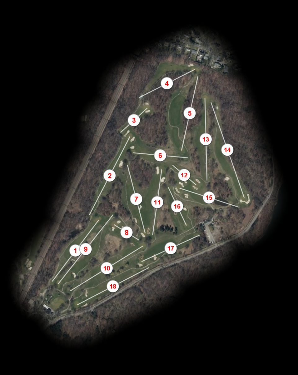 Pelham Bay Split Rock Golf Club course overview