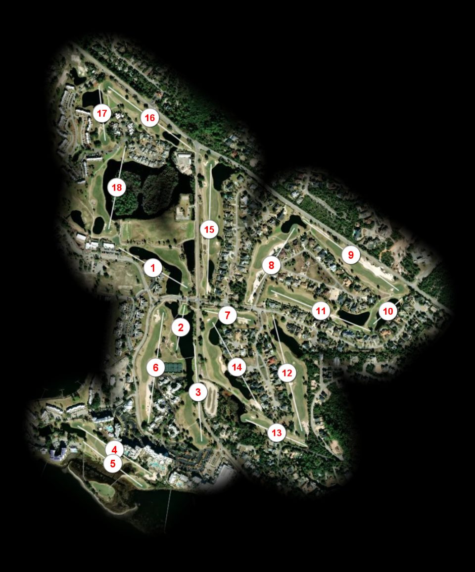 Bay Point Resort Golf Club Nicklaus course overview