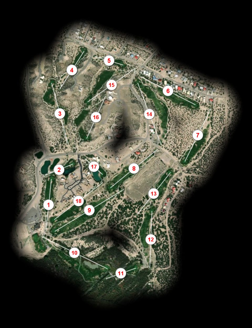 Sierra Del Rio Golf Course Oasis course overview