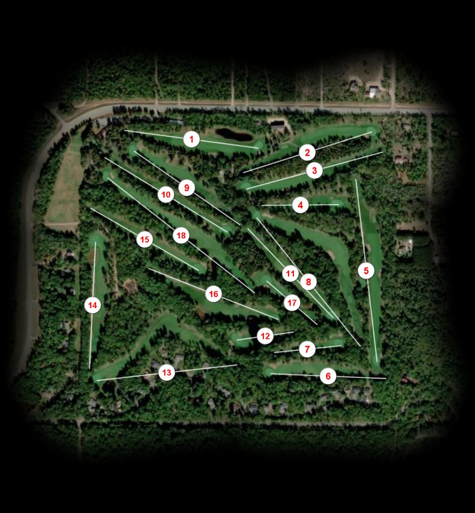 Whitefish Golf Club course overview
