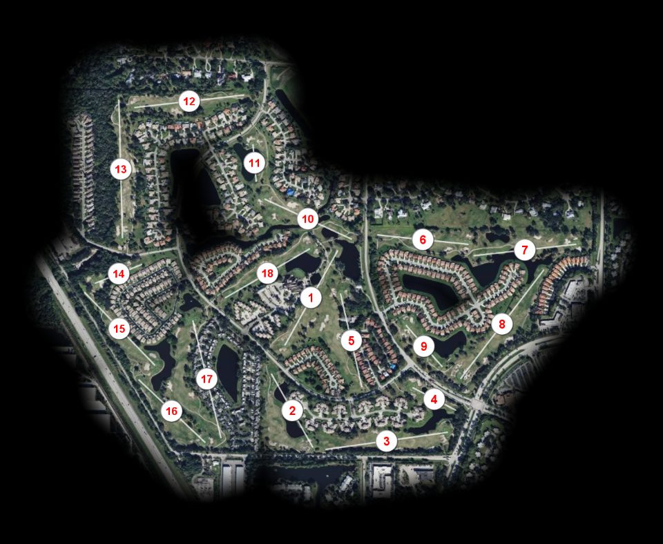 Martin Downs Country Club Osprey Creeck course overview