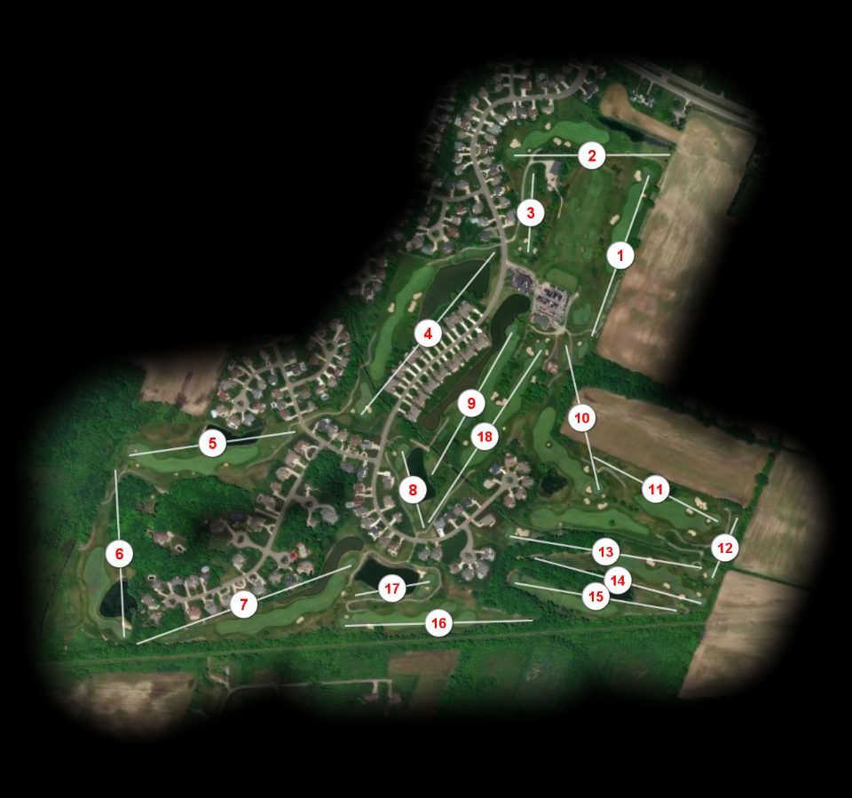 Carrington Golf Club course overview