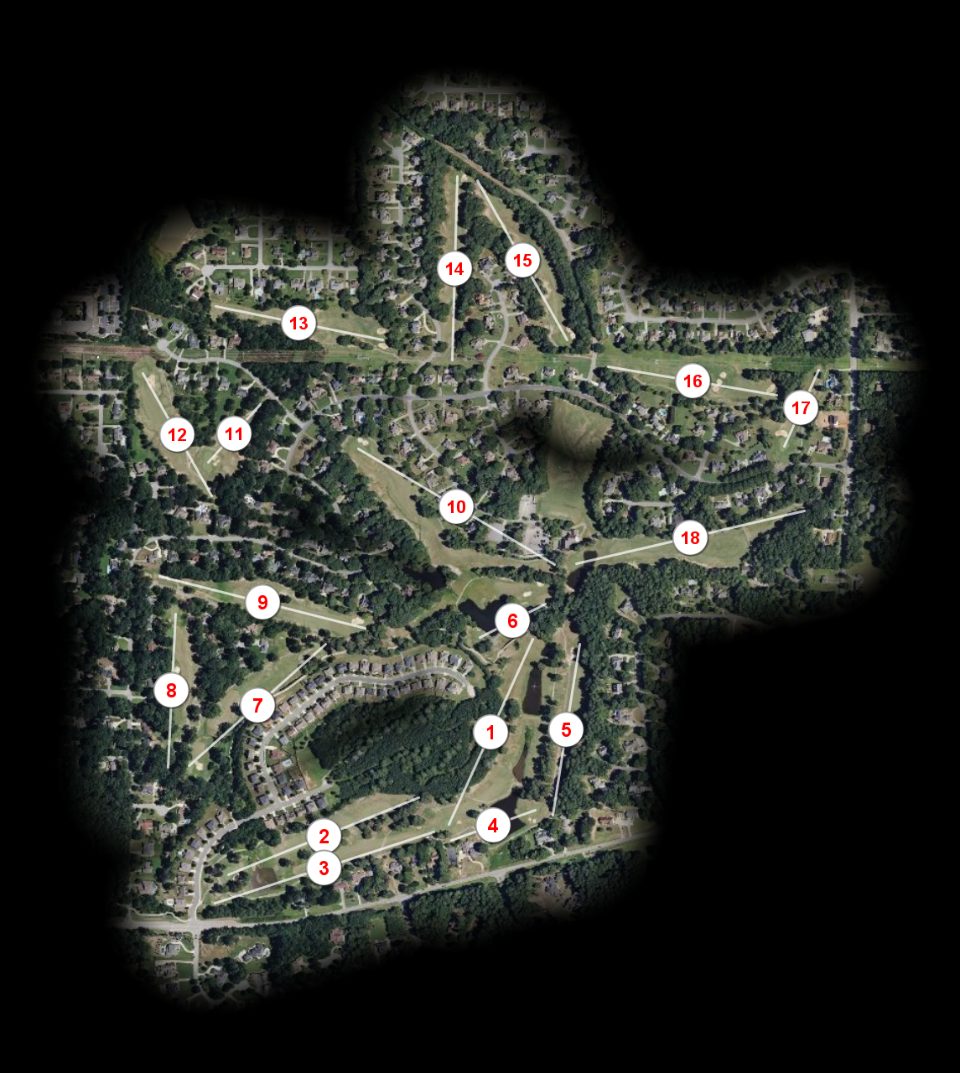 Lake Spivey Golf Club course overview