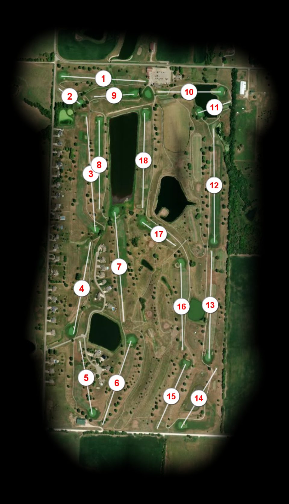 Country Creek Golf Club The Rock course overview