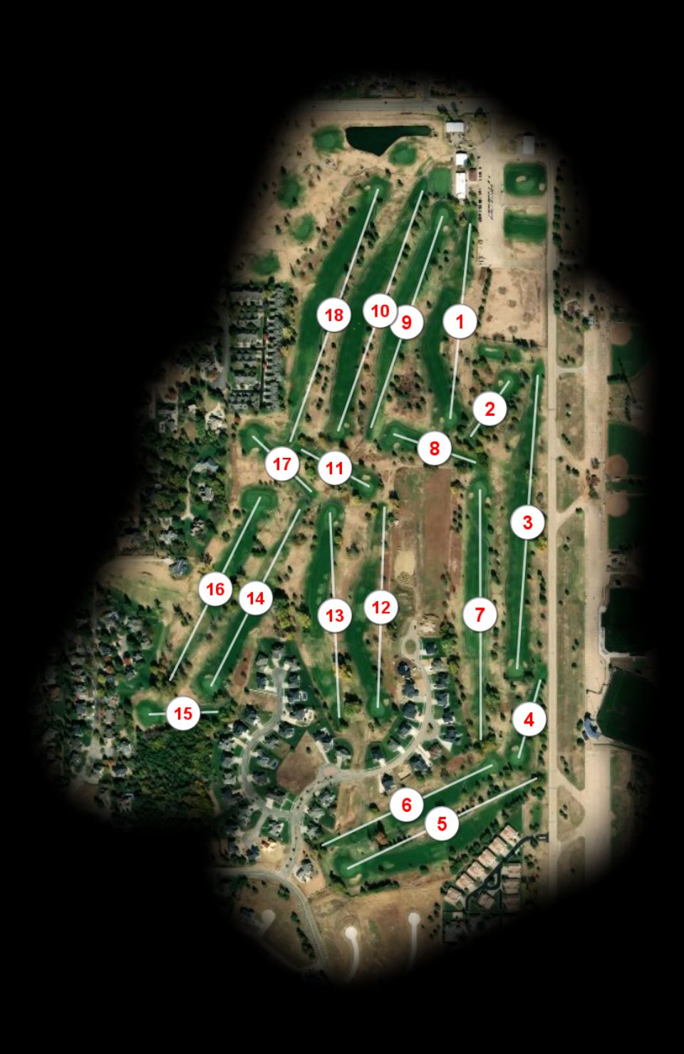 Salina Municipal Golf Club course overview