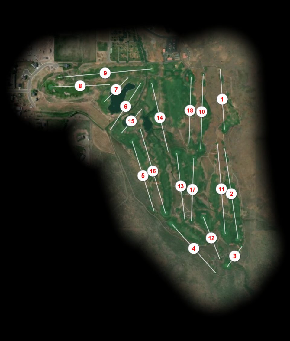 Buffalo Peak Golf Club course overview