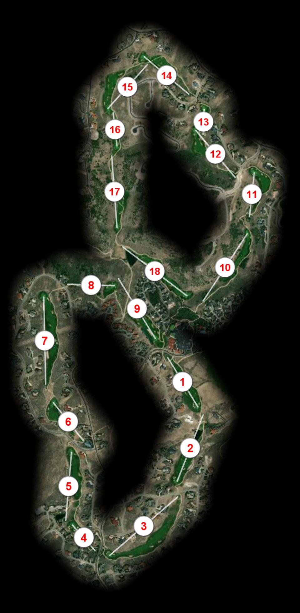 Promontory Club Dye Canyon course overview