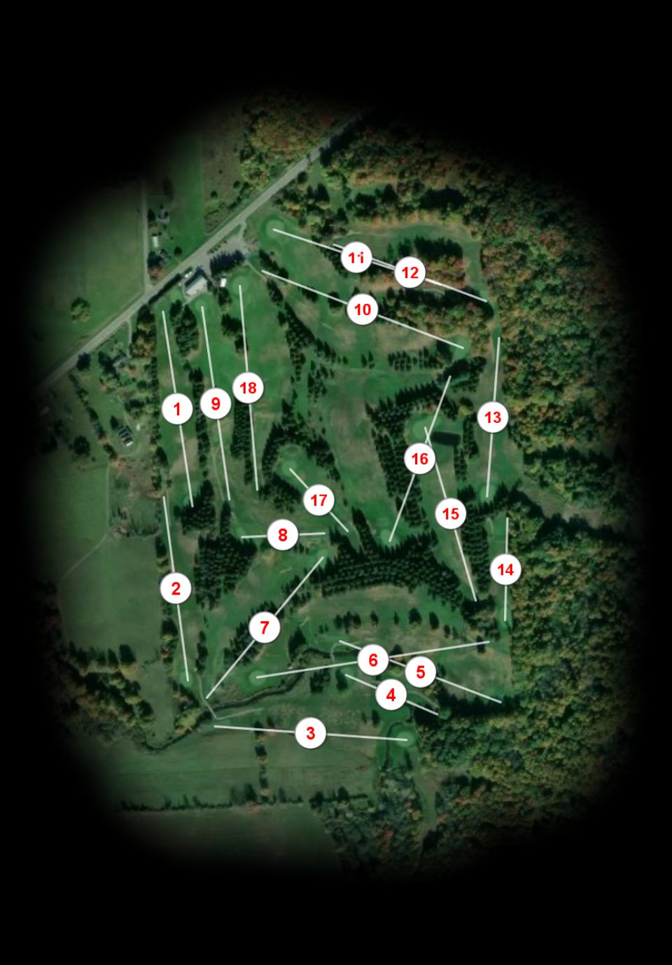 Stone Creek Golf Club Oswego NY course overview