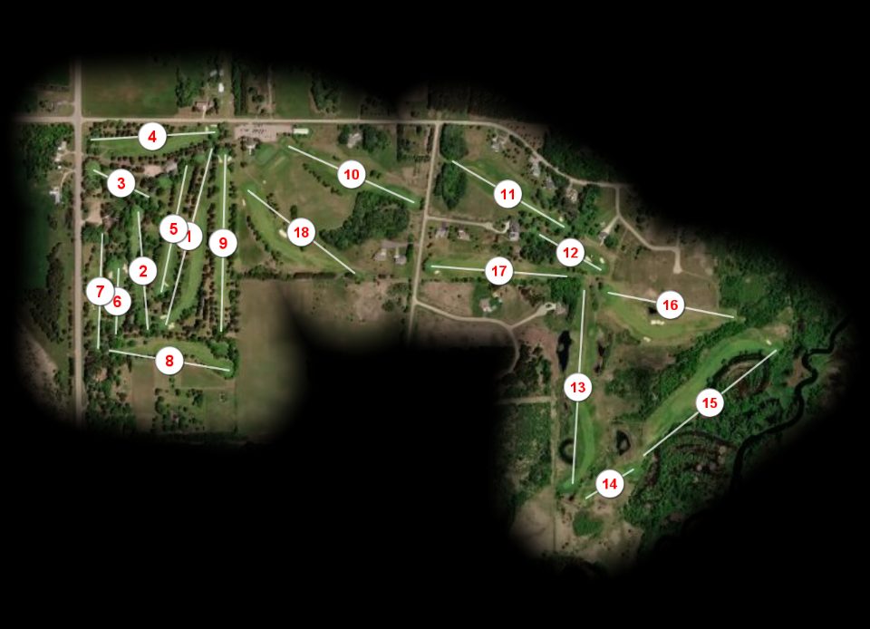 Whitetail Run Golf Course Wadena course overview