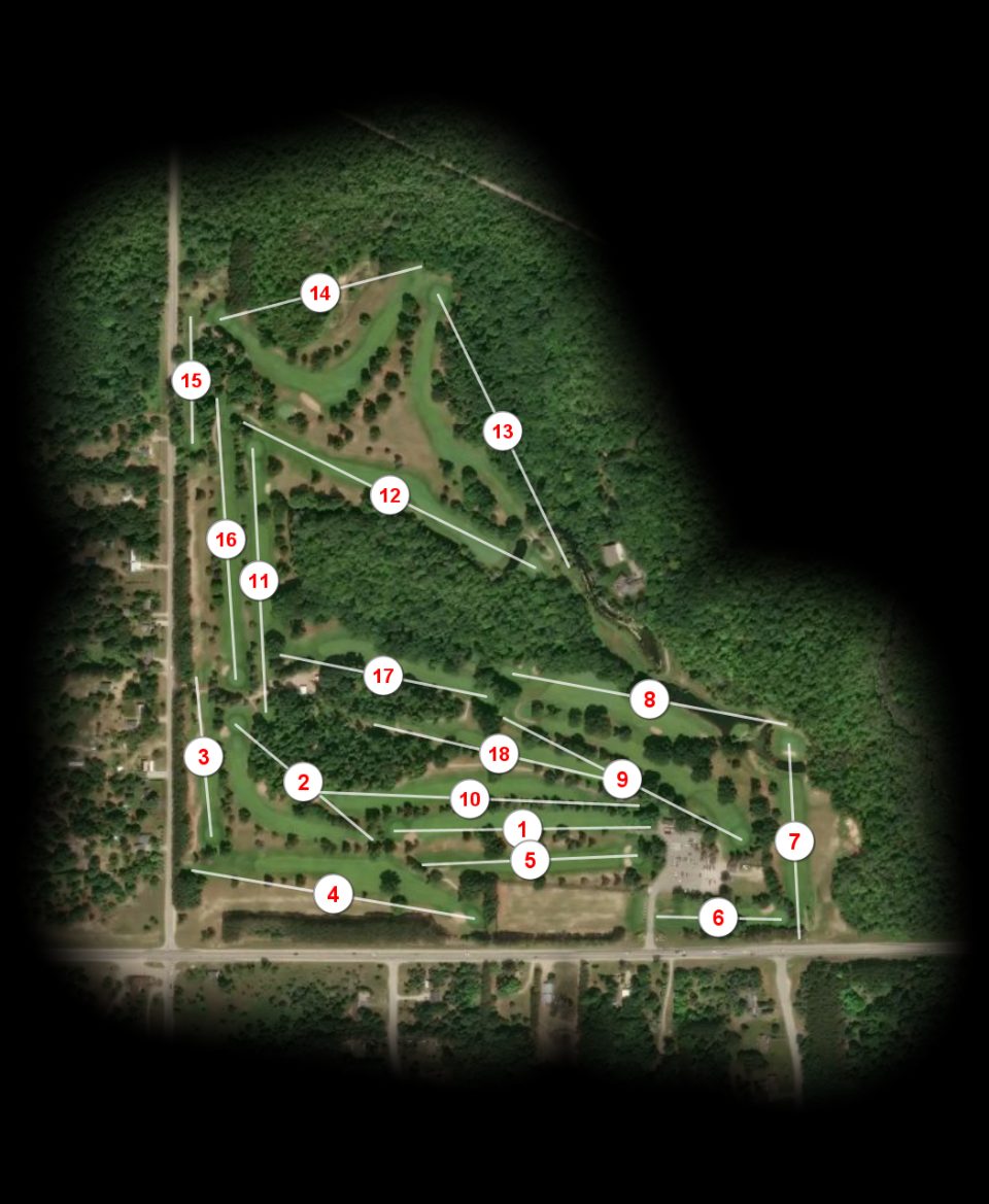 Interlochen Golf Club course overview