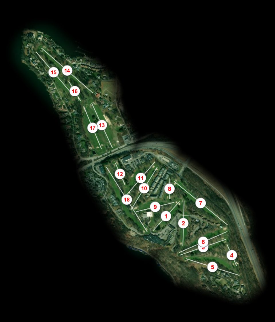 Lakeview Resort course overview