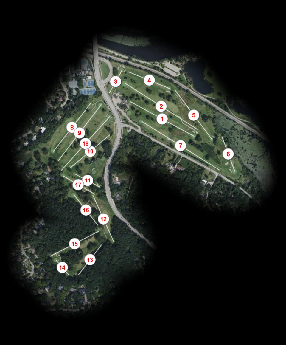 Huron Hills Golf Course course overview