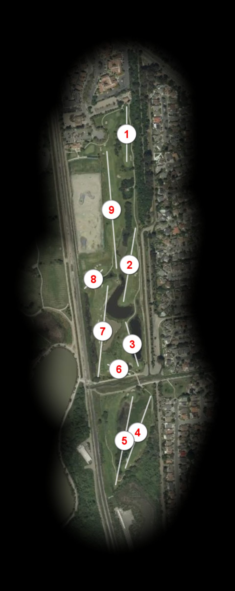 Fremont Park Golf Course Parkway course overview