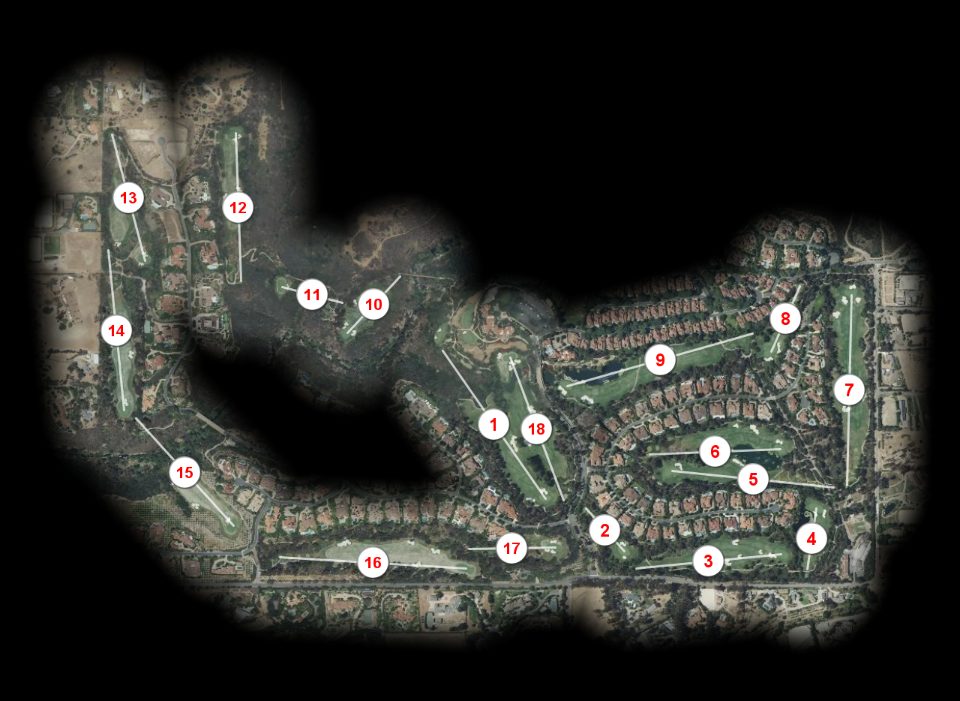 The Bridges at Rancho Santa Fe course overview