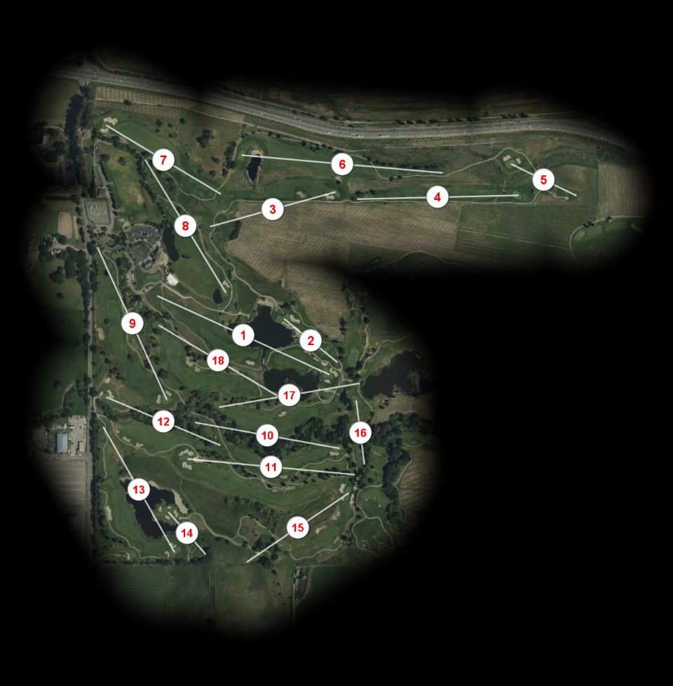 Eagle Vines Golf Club course overview