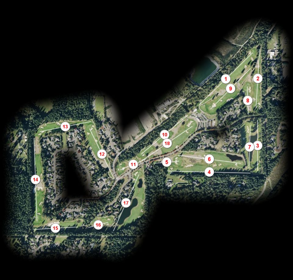 Washington National Golf Club course overview