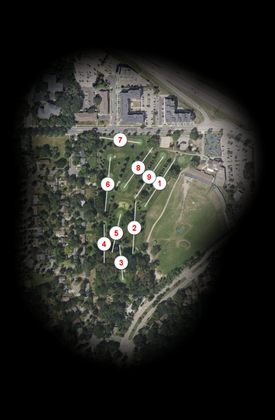 Vitense Golfland course overview