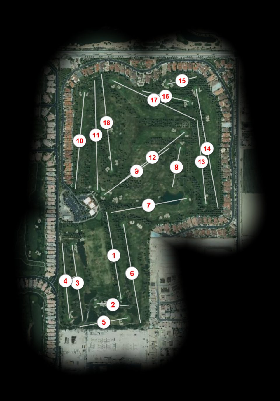 The Palms Golf Club course overview