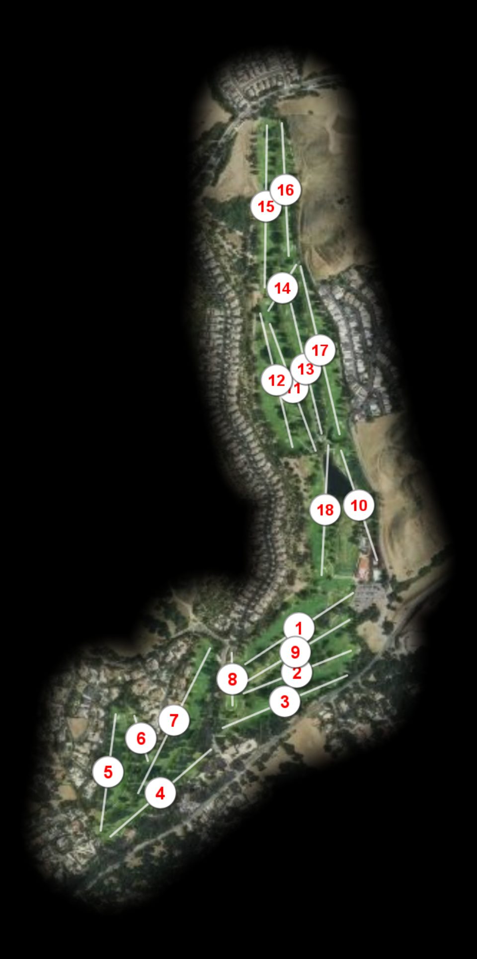 Western Hills Country Club course overview